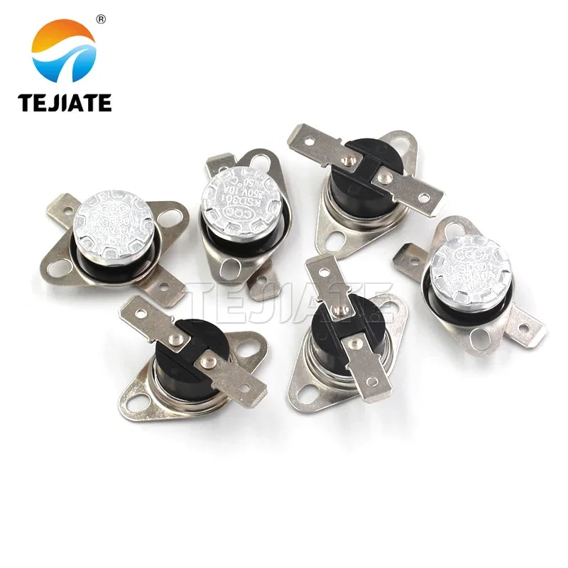 KSD301 250V 10A Normally Open/Normally Close NO Thermostat Temperature Thermal Control Switch DegC 40-150Celsius Degree