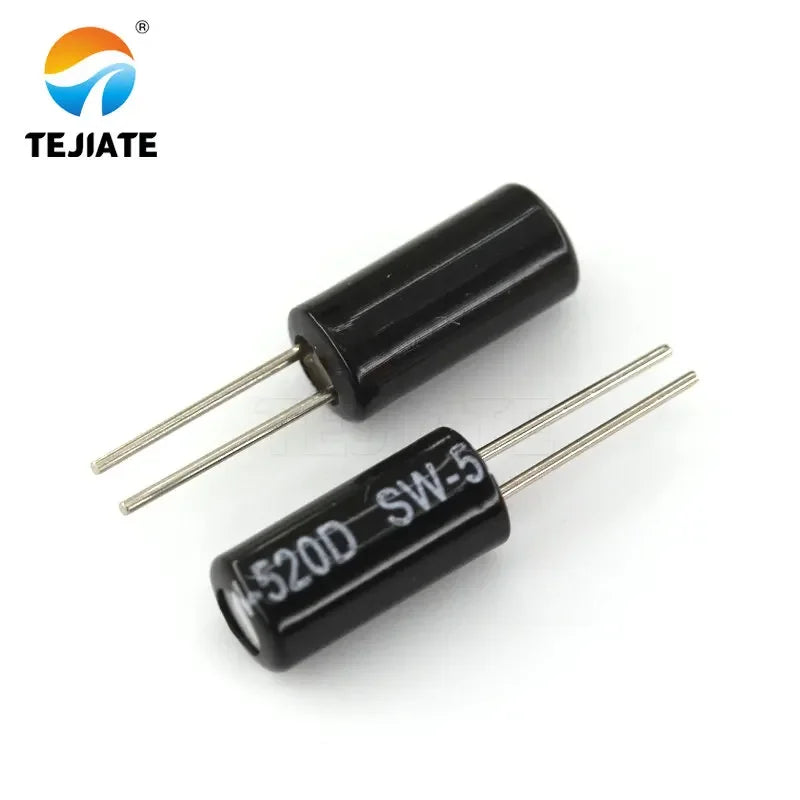 10PCS Tilt Switch SW-520D SW-420 SW-200 SW-58010p SW-18020P SW-18015P SW-18010P Vibration Sensor Metal Ball Switch