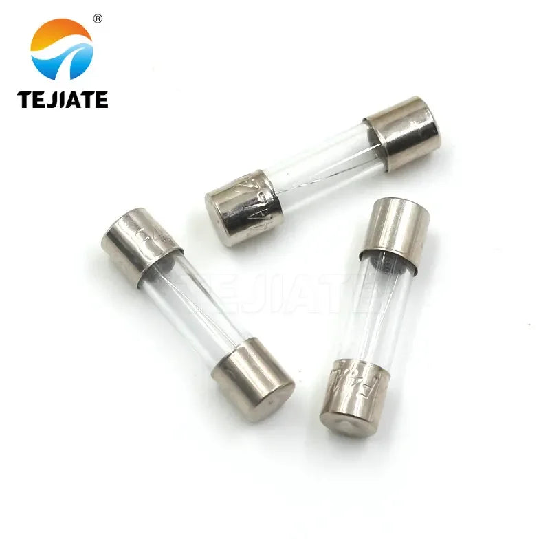 100pcs 5*20 6*30 Glass Fuse Fast Fuse Not Fuse Kit 250V 0.1A 0.2A 0.5A 1A 2A 3A 4A 5A 6A 7A 8A 10A 12A 15A 20A