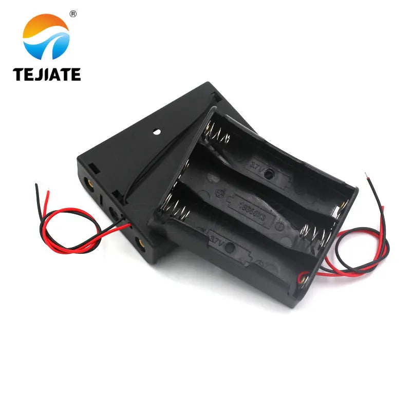 Battery box 5 18650 with switch and cover, battery holder 1, 2, 3/4, battery box 6F22 9V