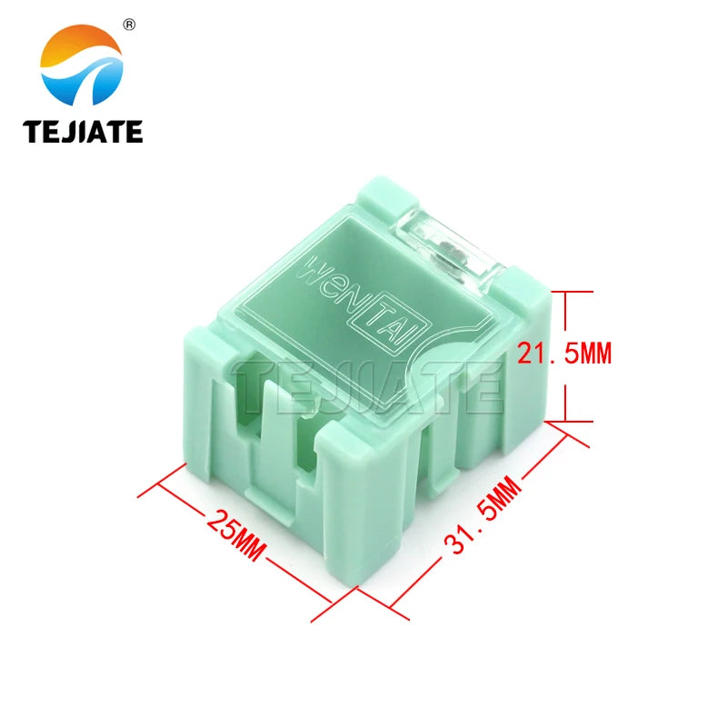 5PCS No.1 SMT component box, component box, sample box, interlocking and detachable