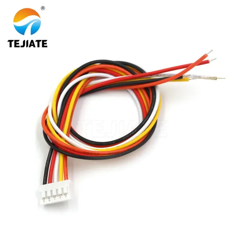 PH2.0MM Electronic Terminal Wire Single Head Color Row Line 2/3/4/5/6/7/8/9/10/12P 30CM Nickel Plated