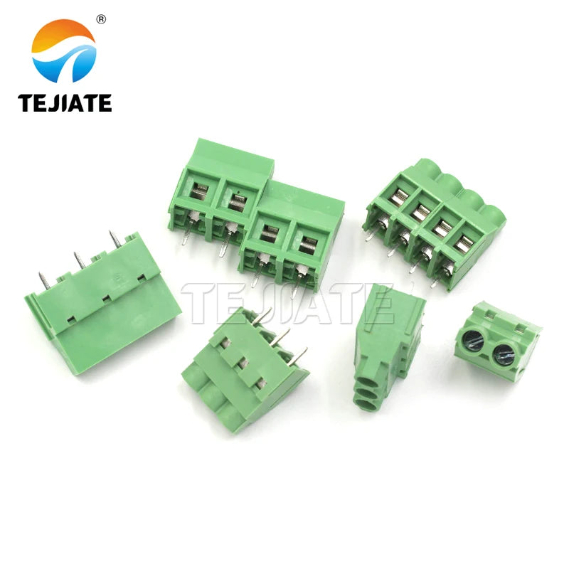 2PCS KF635-6.35/KF7620-7.62/KF950-9.5MM screw type pcb terminal block line 30A can be spliced
