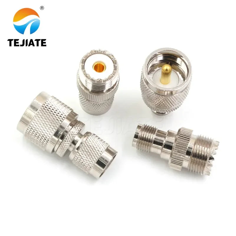 1 M-seat to TNC adapter UHF to TNC male and female straight RF coaxial connector wiring terminal