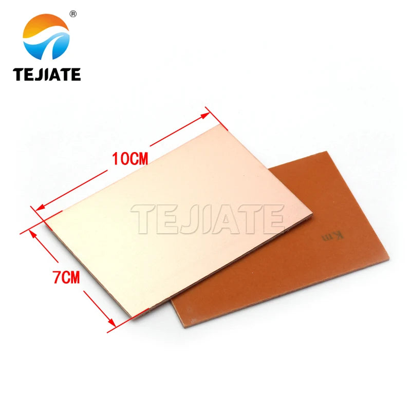 Single-sided bakelite copper clad board, experimental board, PCB circuit board 7*10 10*15 10*20 20*30 circuit board