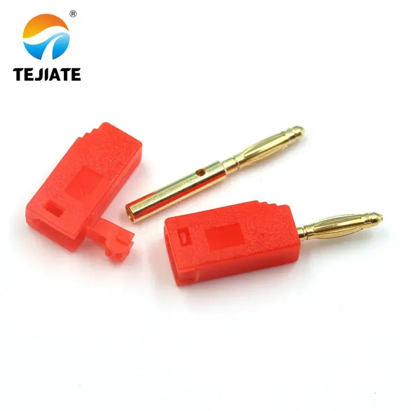1PCS 2mm Stackable Banana Plug Lamp with 2mm Jack at the Tail, Lamp Head Plug for Flexible Disassembly and Assembly