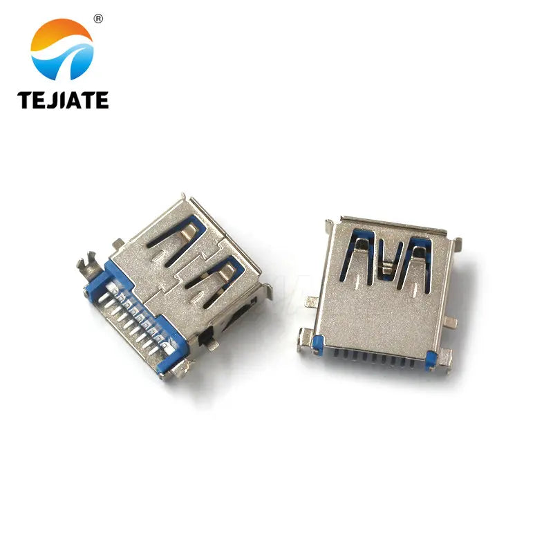 5pcs USB3.0-AM / AF 90 / 180 Degree USB A Male Plug A Female Seat B Female square port A Type B Sockect Interface Connector
