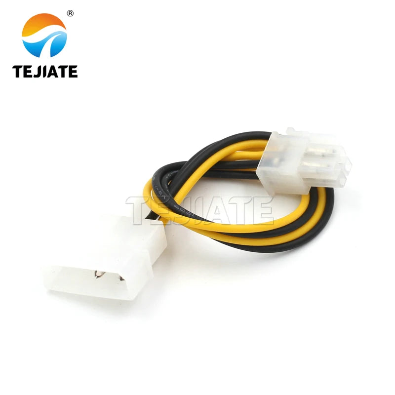 SATA power cable one split two 6P to IDE4 10 12P pin motherboard solid state drive connected graphics card adapter cable