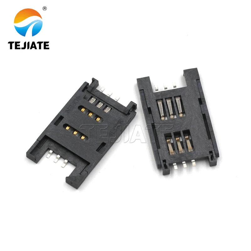 SD/MINI/TF/SIM/NANO/MICRO card holder card slot card tray size/length body with self-elasticity