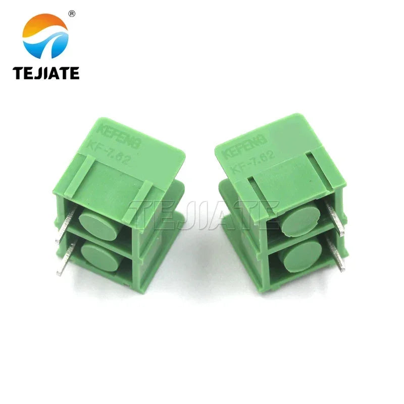 5PCS KF7.62-2P3P4P position terminal block PCB terminal connector 7.62mm splicable green/black