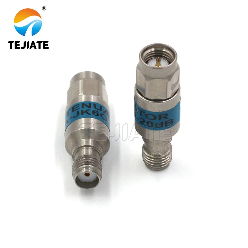 1PCS SMA attenuator SMA-JK male female 2W RF fixed coaxial attenuator 3DB 5DB 6DB to 30DB connector