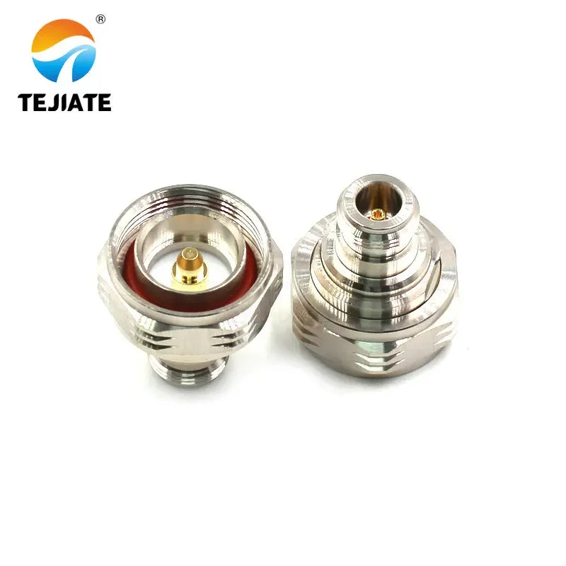 1PCS N to DIN L29 adapter L29/DIN-KK/JJ/JK male female center clamp RF coaxial straight connector adapter soldering