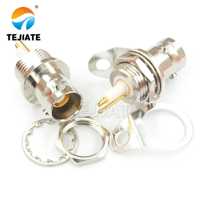 1PCS TRB-KY Triple Bayonet BNC Female Inner Hole for 1553B Cable Bus Connector