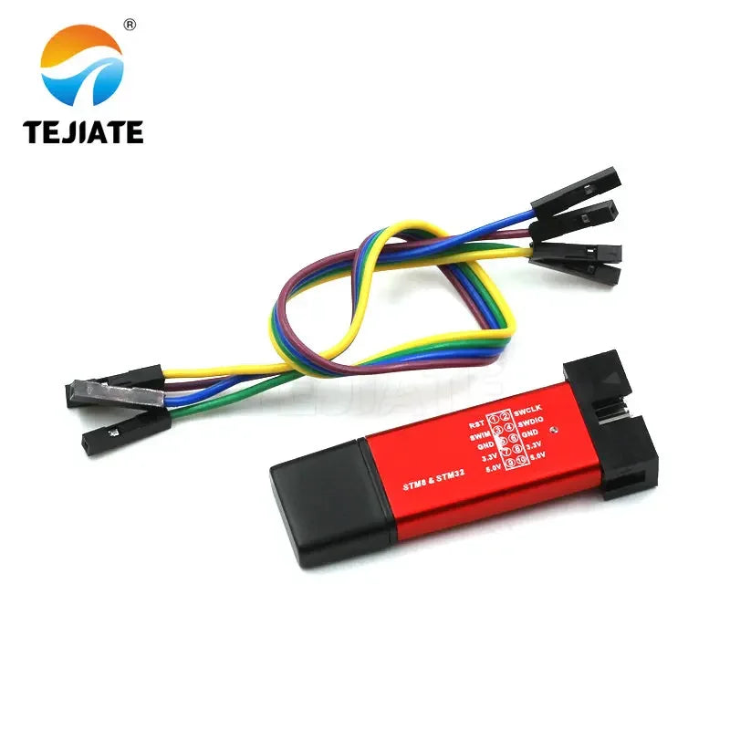 1PCS ST-LINK V2 With Shell STM8/STM32 Emulator Programmer Module Stlink Downloader Debugger Modular Device