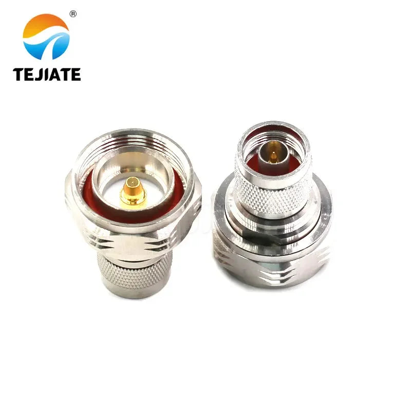 1PCS N to DIN L29 adapter L29/DIN-KK/JJ/JK male female center clamp RF coaxial straight connector adapter soldering