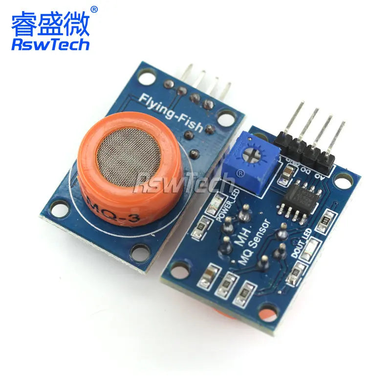 1PCS MQ-2/3/4/5 Sensor Module Air Detection Modular Device Smog/Alcohol/Methane/Combustible Gas Monitor Probe Unit Sensor Module