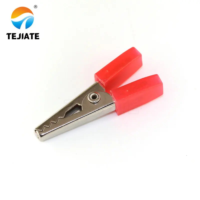 10PCS Alligator Clip Small/Large Electric Clamp Battery Clip Power Test Tong Experiment Tool