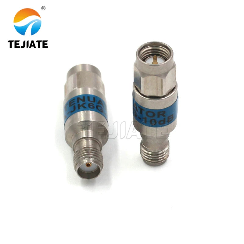 1PCS SMA attenuator SMA-JK male female 2W RF fixed coaxial attenuator 3DB 5DB 6DB to 30DB connector