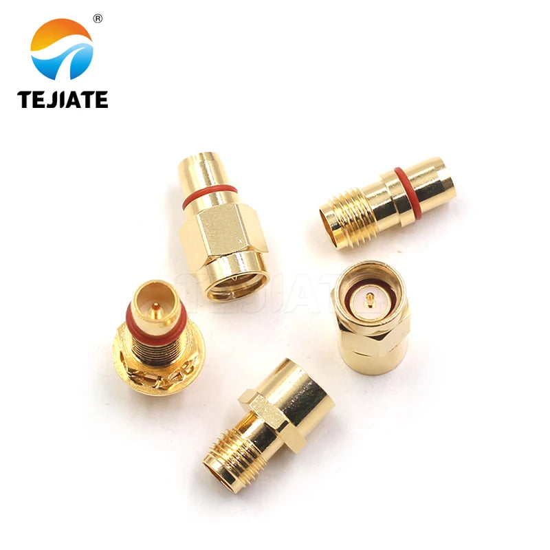 SMA to BMA RF Coaxial Connector DC-6GHz With Nut Mounting
