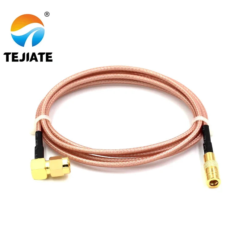 1PCS TEJIATE Adapter Cable SMB To RPSMA Type SMB-K Convert RPSMA-JW 8-90CM 1M 1.5M 2M Length Connector RG316 Wire