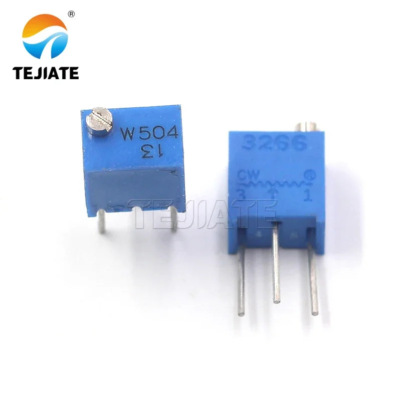 5pcs 3266W top adjustment adjustable precision potentiometer 1K 2/5/10/20/100/200/500K 103 multi-turn