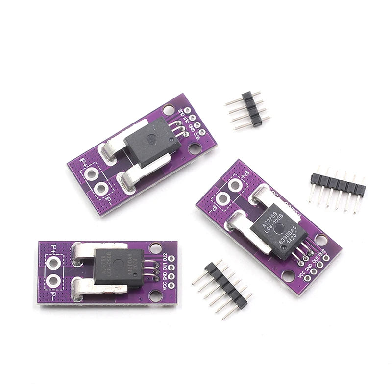 ACS758LCB Hall Current Module 50A/100A/200A ranges Accurate stable For electronics Monitor precisely Boost efficiency