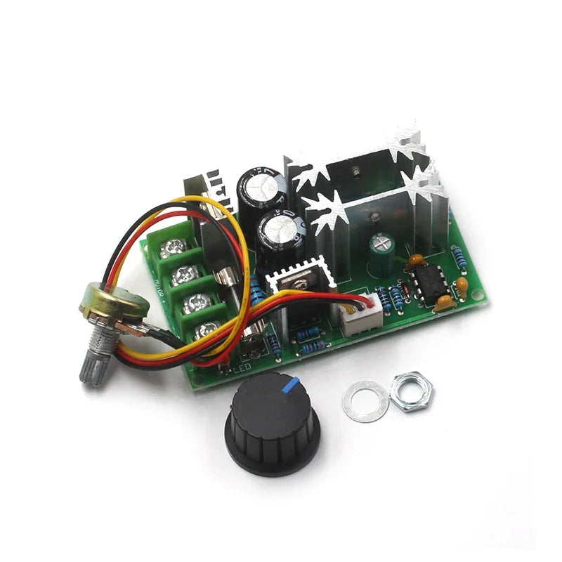 DC motor speed controller 12V 24V 36V 48V high-power driver module PWM controller 20A current regulator