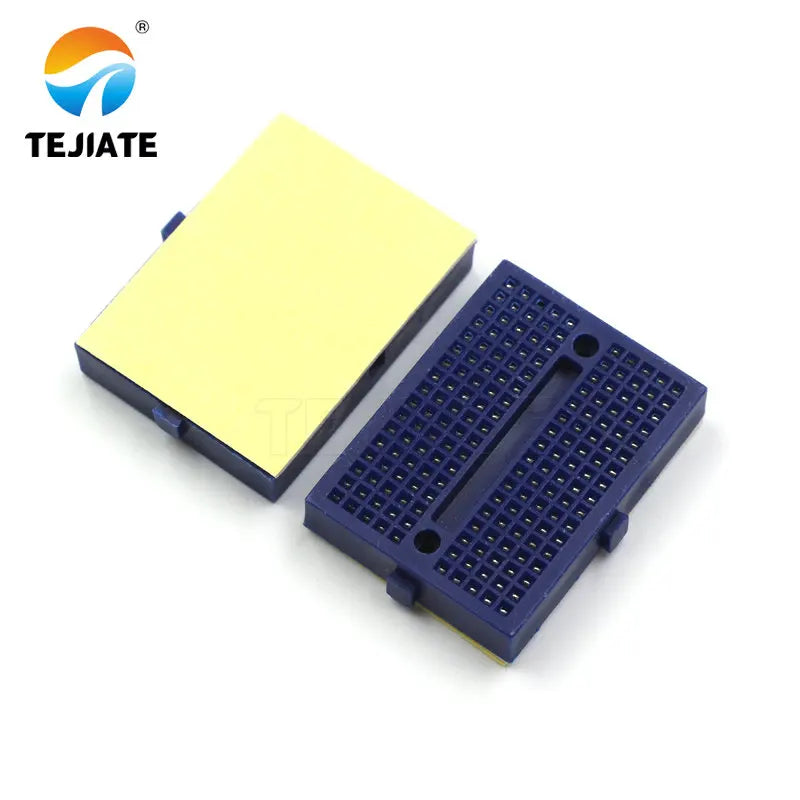 2PCS SYB-170 Universal Solderless Prototype Breadboard 170 tie-points Mini Breadboard DIY Kit White black Red yellow blue green