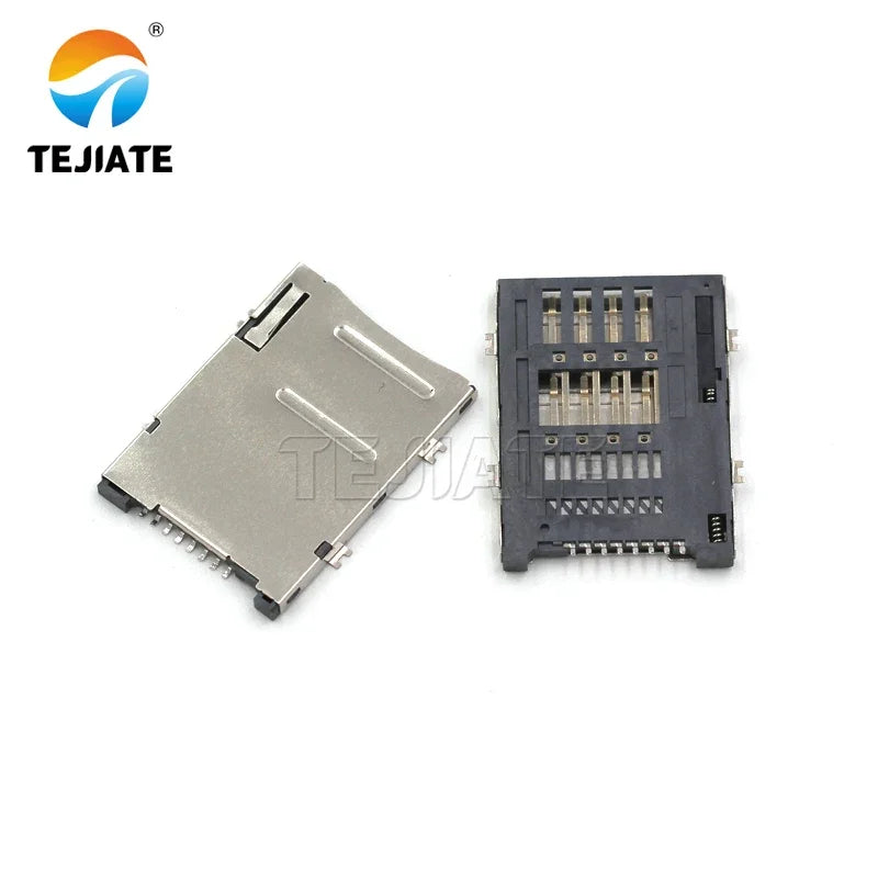 SD/MINI/TF/SIM/NANO/MICRO Card Holder Card Slot Card Tray Size/length Body With Self-elasticity