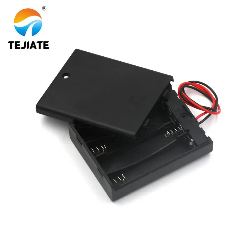 Battery box No.7 with switch and cover, battery holder 1, 2, 3/4/8 battery boxes