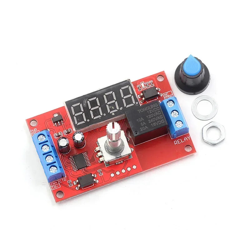 5v Timer Multi-Mode Delay Timer Relay Module 5V 12V 24V with Enclosure Delay Re ...