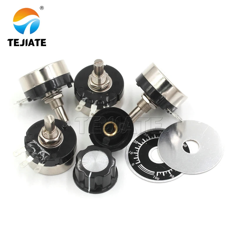 1PCS RV30YN20S 3W single-turn carbon film potentiometer + scale plate + knob B103 B502 B504 10K 5K