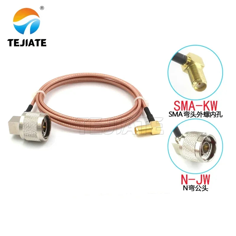 1PCS SMA-KW To N Adapter Line N-J N-K N-JW Male Female To SMA-KW RF Line RG316 Connection Line Impedance 50 Ohms