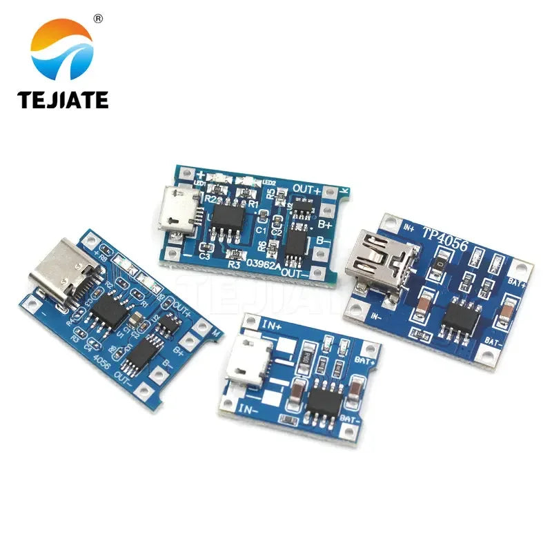 1PCS TP4056 Charging Source Module Board 1A Lithium Battery Protection Integrated Overcurrent-protection MICRO/MINI Interface