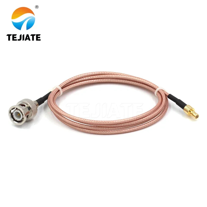 1PCS TEJIATE Adapter Cable SMB To BNC Type SMBJ Convert BNCJ 8-90CM 1M 1.5M 2M Length Connector RG316 Wire