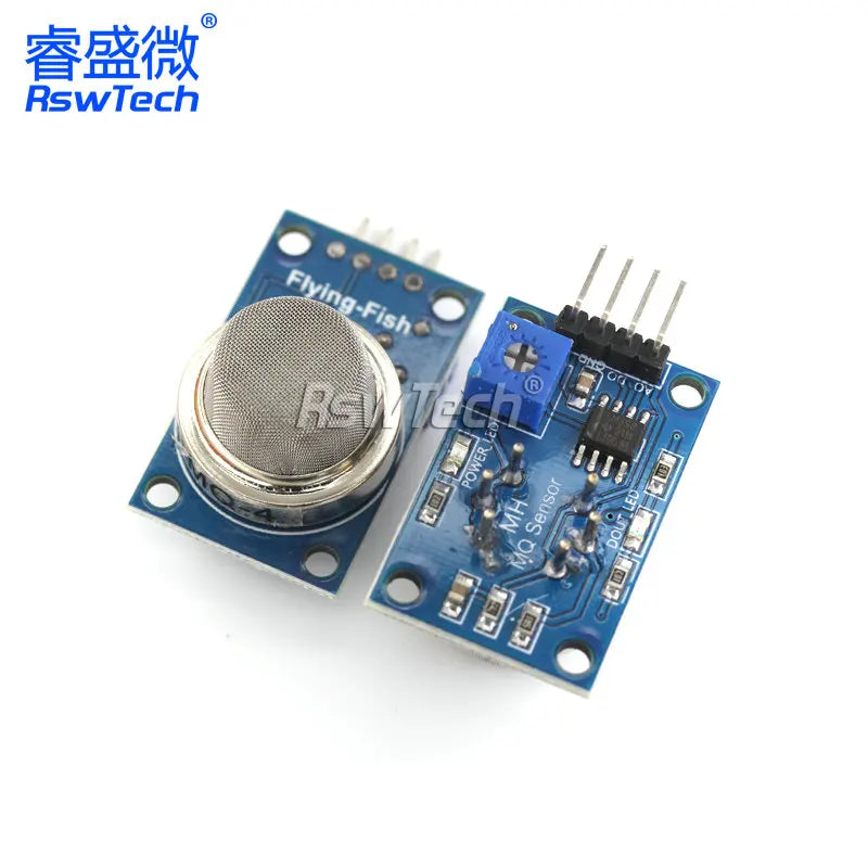 1PCS MQ-2/3/4/5 Sensor Module Air Detection Modular Device Smog/Alcohol/Methane/Combustible Gas Monitor Probe Unit Sensor Module