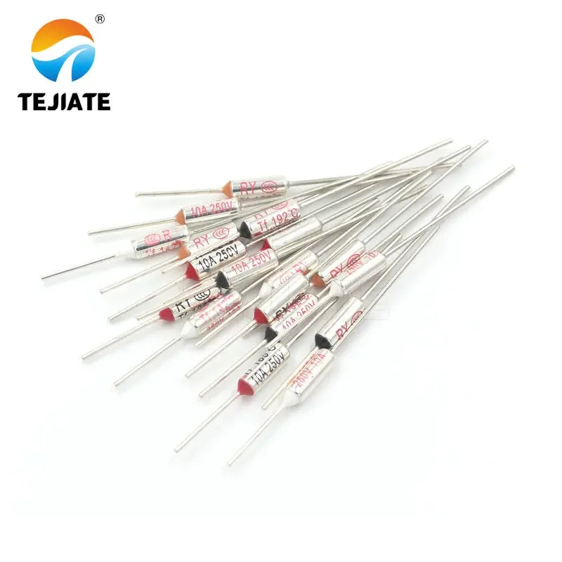 5pcs RY-140 172 185 192  degree Thermal Fuse 10A 250V Thermal Cutoffs Rice cooker Temperature fuse