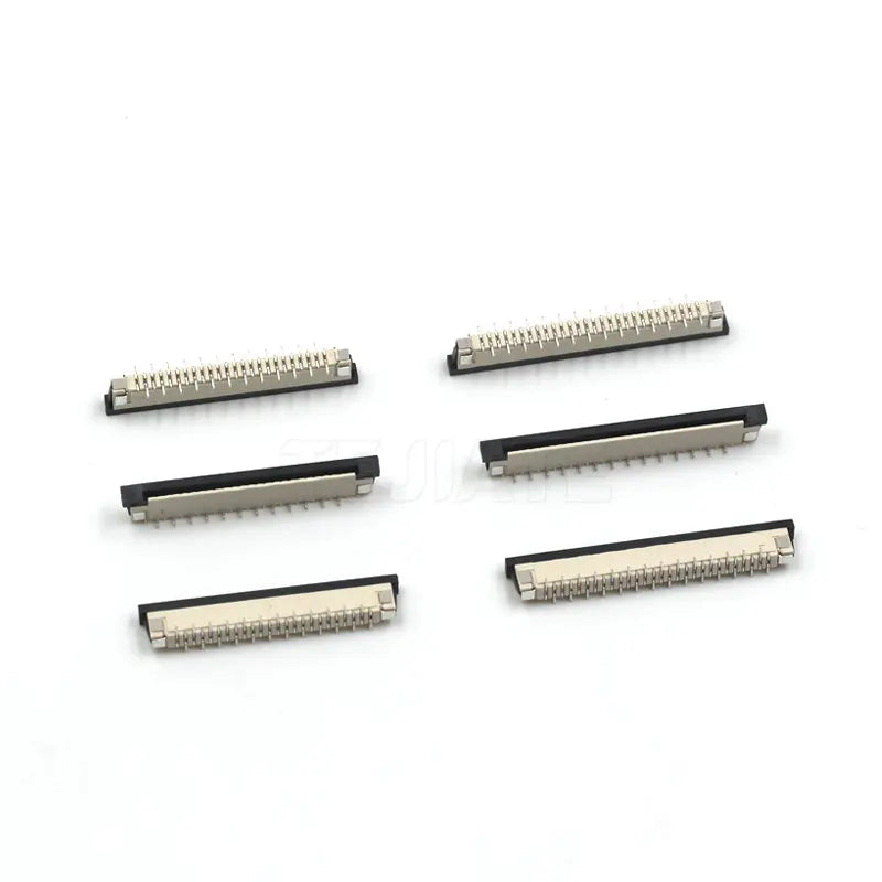 10Pcs FPC Connector socket FFC 1.0MM Drawer type Vertical 12P 14P 18P 20P 22P 24P 28P