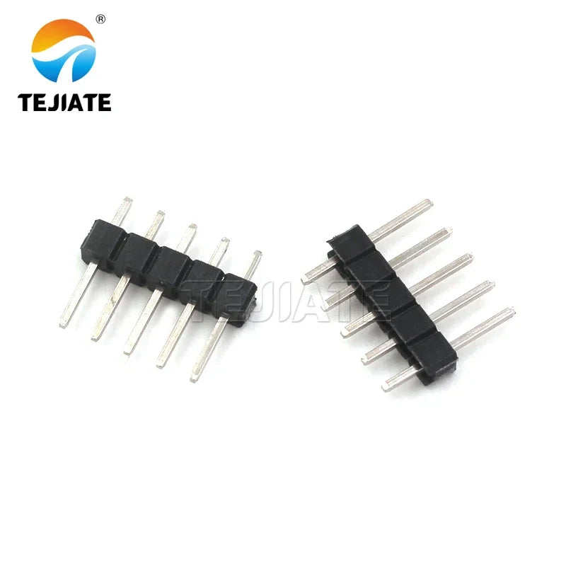 Single row pin spacing 2.54MM 1*2/3/4/5/6/7/8/10/12/20/30P copper pin header