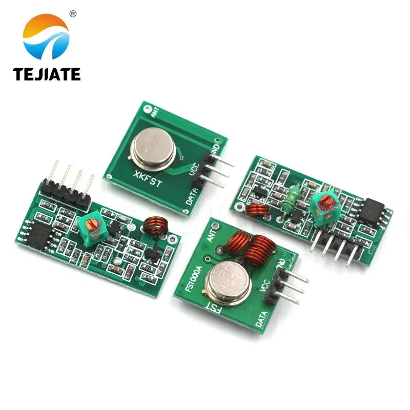 Receiving Module Price 1Set 315M/433M UHF Regeneration Receiving Module Wireless Transmission ...