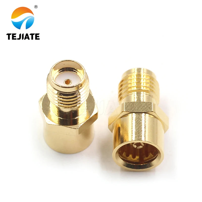 SMA to BMA RF Coaxial Connector DC-6GHz With Nut Mounting