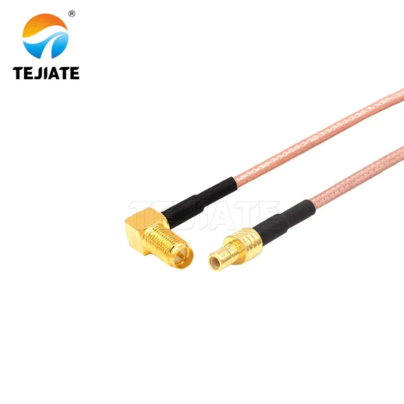 1PCS TEJIATE Adapter Cable SMB To RPSMA Type SMB-J Convert RPSMA-KW 8-90CM 1M 1.5M 2M Length Connector RG316 Wire