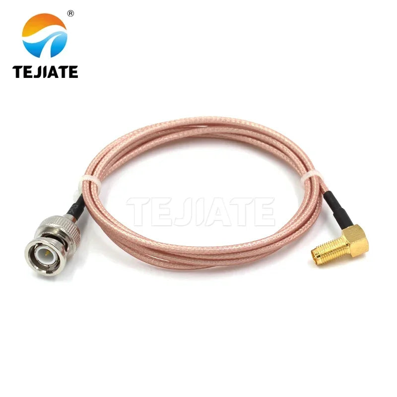 1PCS TEJIATE Adapter Cable BNC To RPSMA Type BNC-J Convert RPSMA-KW 8-90CM 1M 1.5M 2M Length Connector RG316 Wire