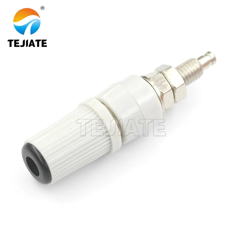 1PCS 30A high current banana socket M5 * 45 pure copper wiring column 5mm banana socket plug 4mm terminal grounding column