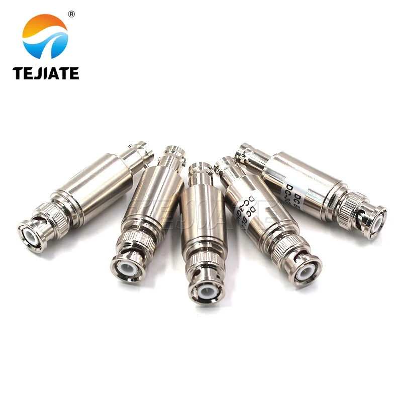 2W/5W DC Blocker BNC Male to Female 50 Ohm DC-3.0GHz RF Coaxial Blocker SWR 1.2 DC Blocker Connector