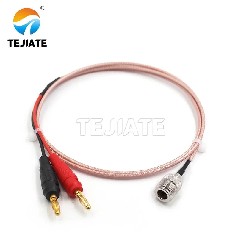 SMA/BNC/N/TNC/UHF/MMCX RF cable to 4mm red and black banana plug RG316 cable