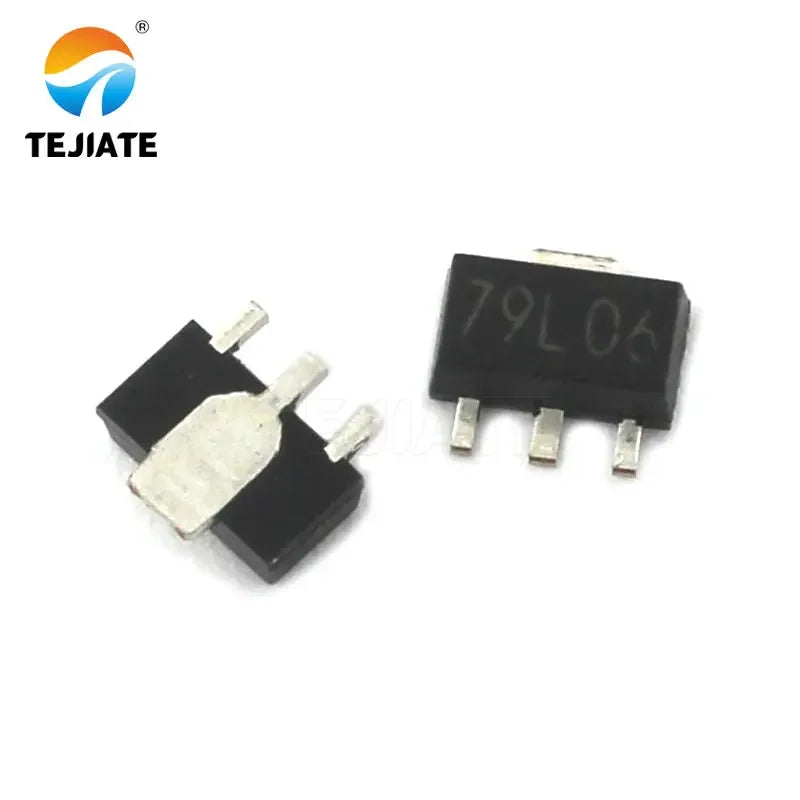 5PCS TEJIATE Triode 79L05 79L08 79L09 79L12 79L15 Stable Voltage Three Ports Tertiary Tube SMD DIP Type