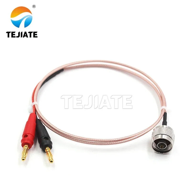 SMA/BNC/N/TNC/UHF/MMCX RF cable to 4mm red and black banana plug RG316 cable