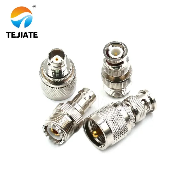 1PCS BNC Type UHF Type RF Connector BNC-UHF Adapter J-J J-K K-J K-K Male/Female Header Transforming Kit