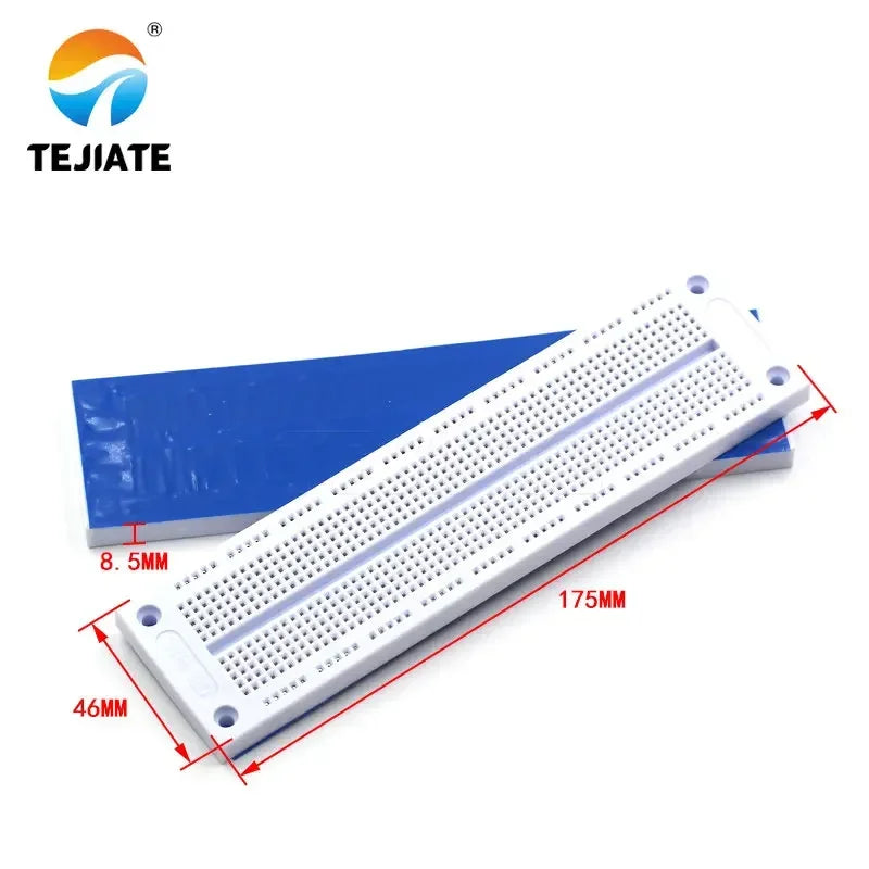 Breadboard SYB-130 SYB-170 SYB-500 MB-102 170 400 700 760 830 840 1600 Hole Power Module 1/2 Way Jump Wire Jumpers Free Splice